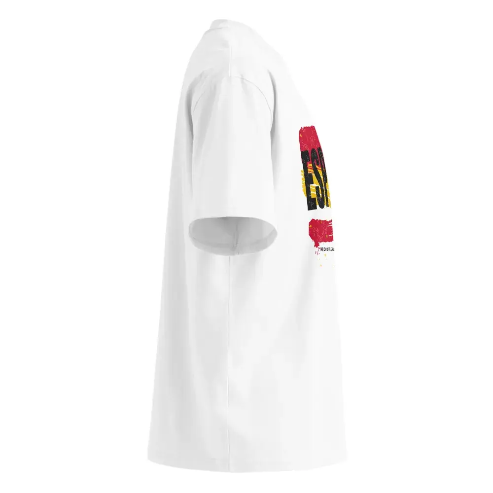 España a Brocha · Día — Camiseta oversize — White — Right