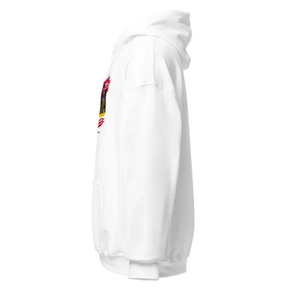 España a Brocha · Día — Sudadera con capucha — White — Left