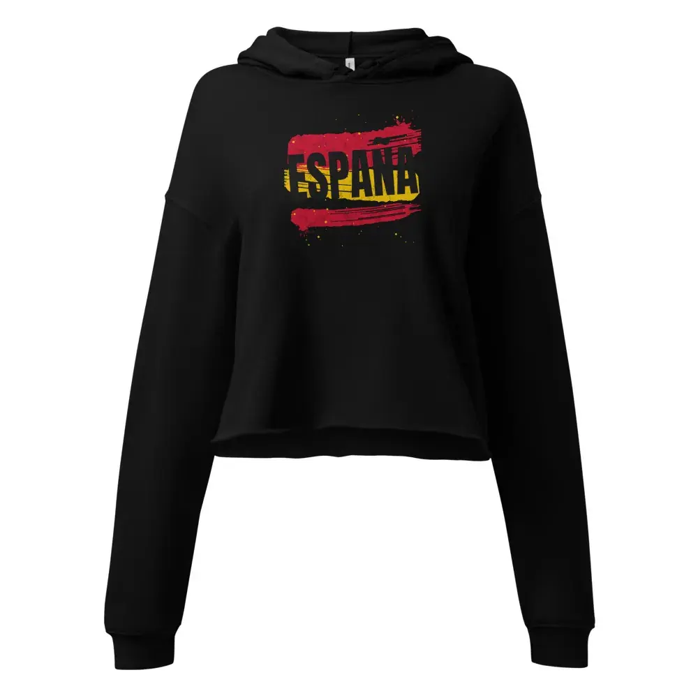 España a Brocha · Día — Sudadera corta de mujer