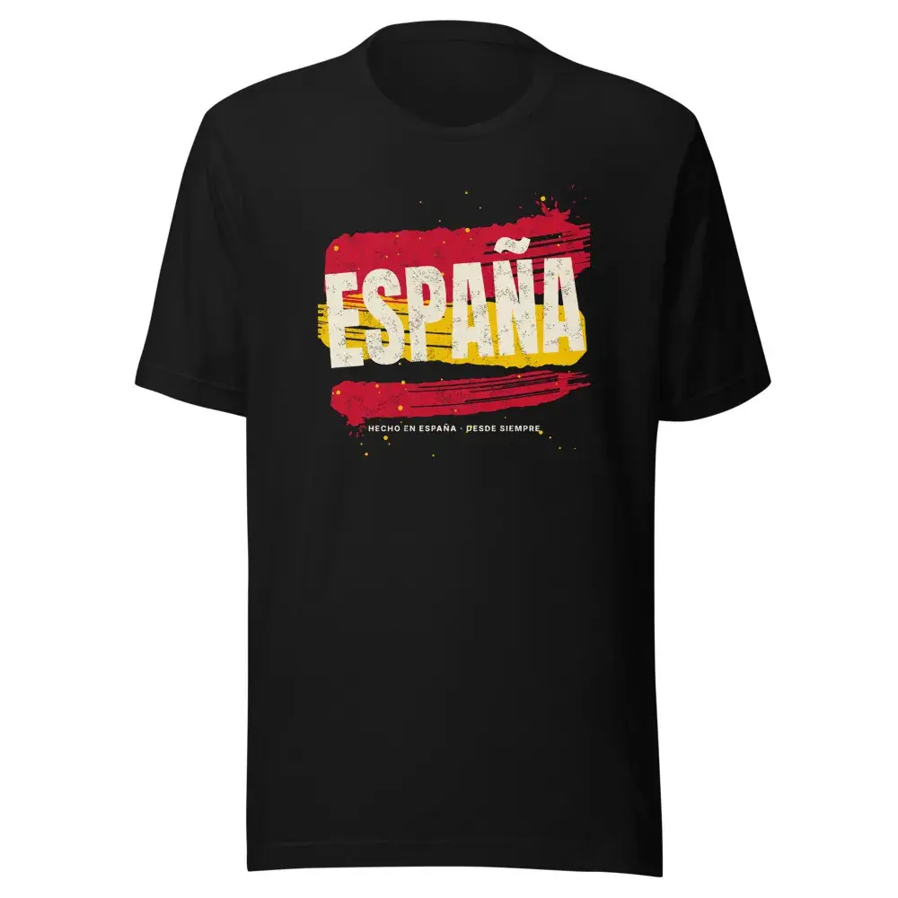 España a Brocha · Noche — Camiseta — Black