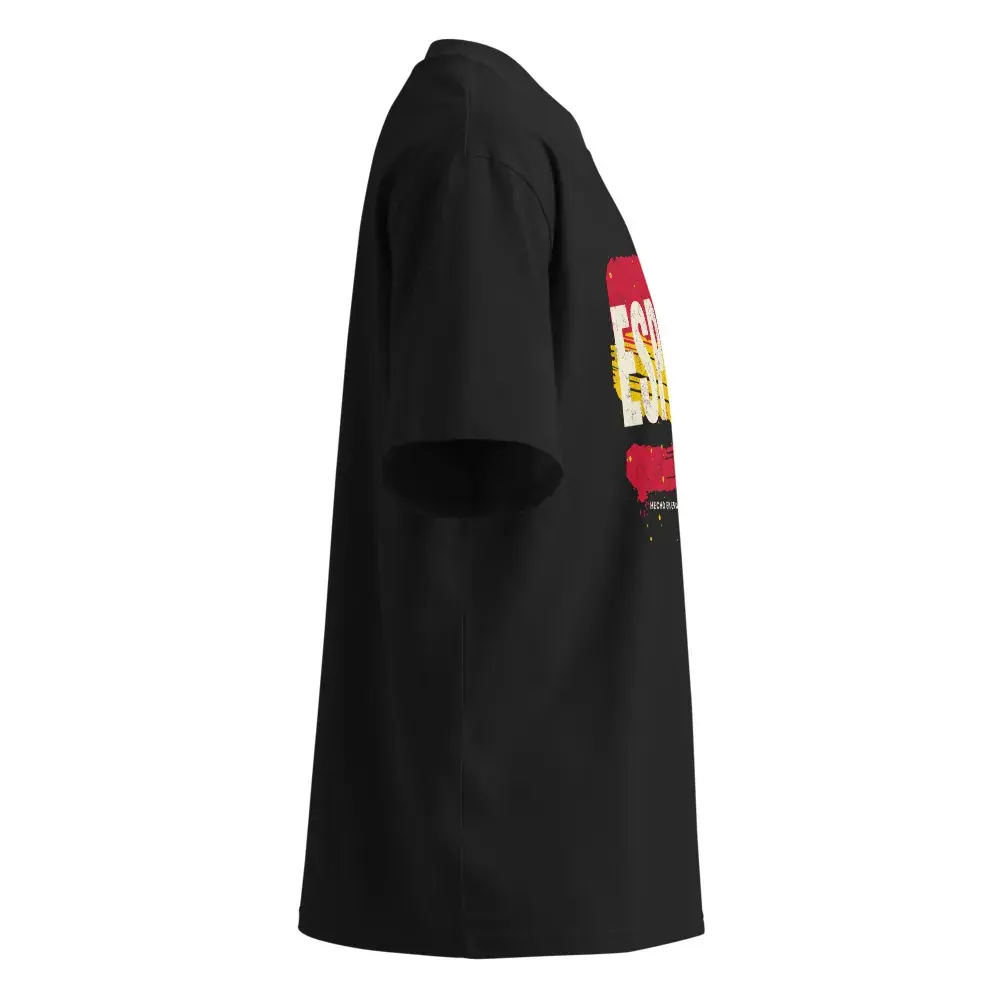 España a Brocha · Noche — Camiseta oversize — Black — Right