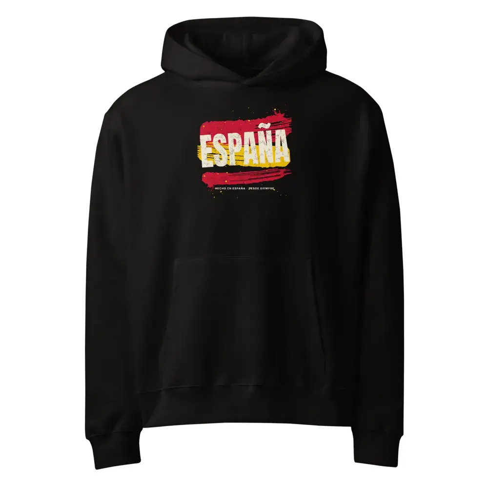 España a Brocha · Noche — Sudadera oversize con capucha