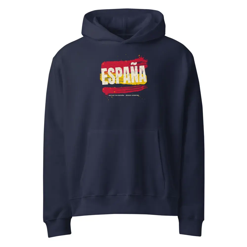 España a Brocha · Noche — Sudadera oversize con capucha