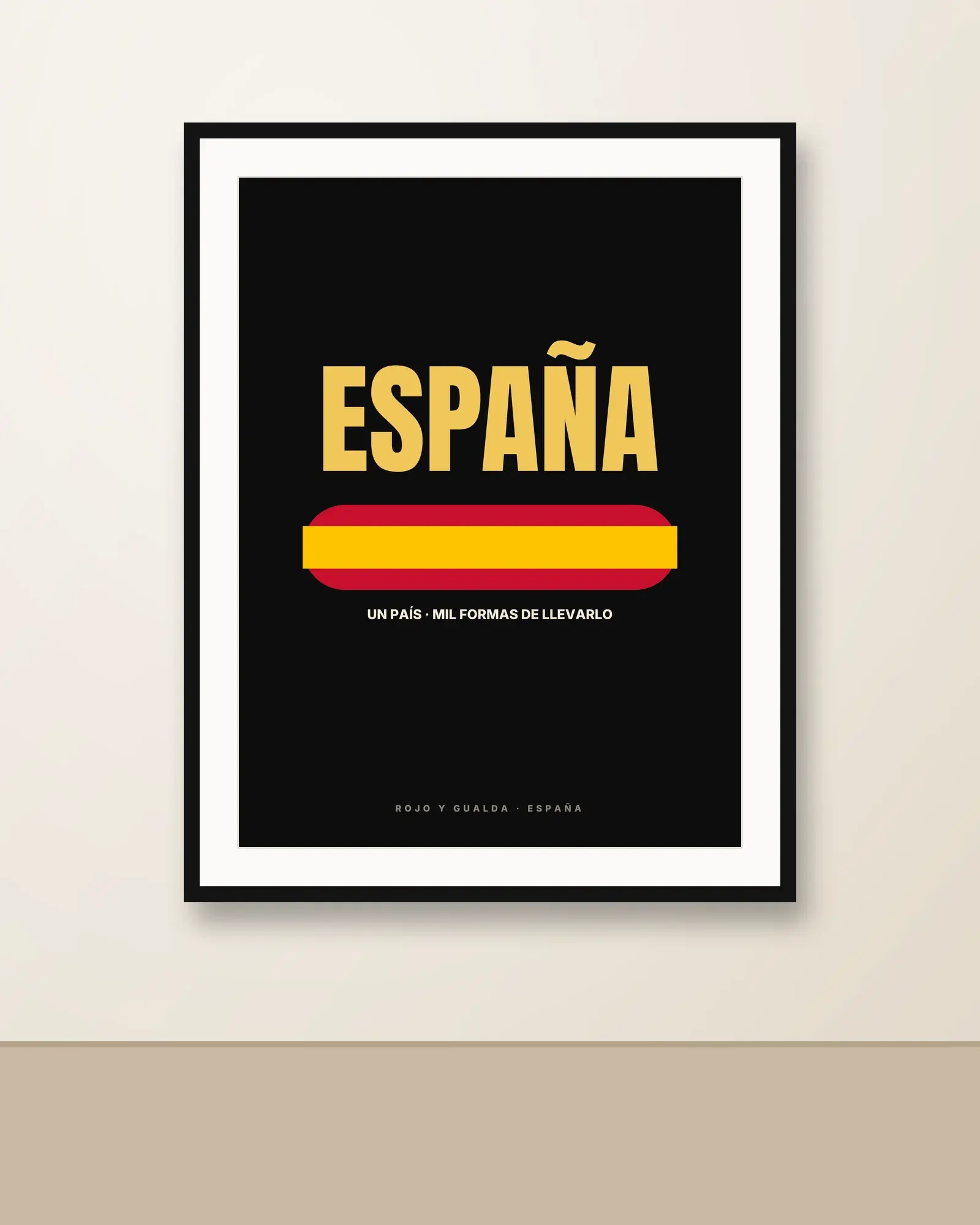 España Bandas — Póster — en la pared