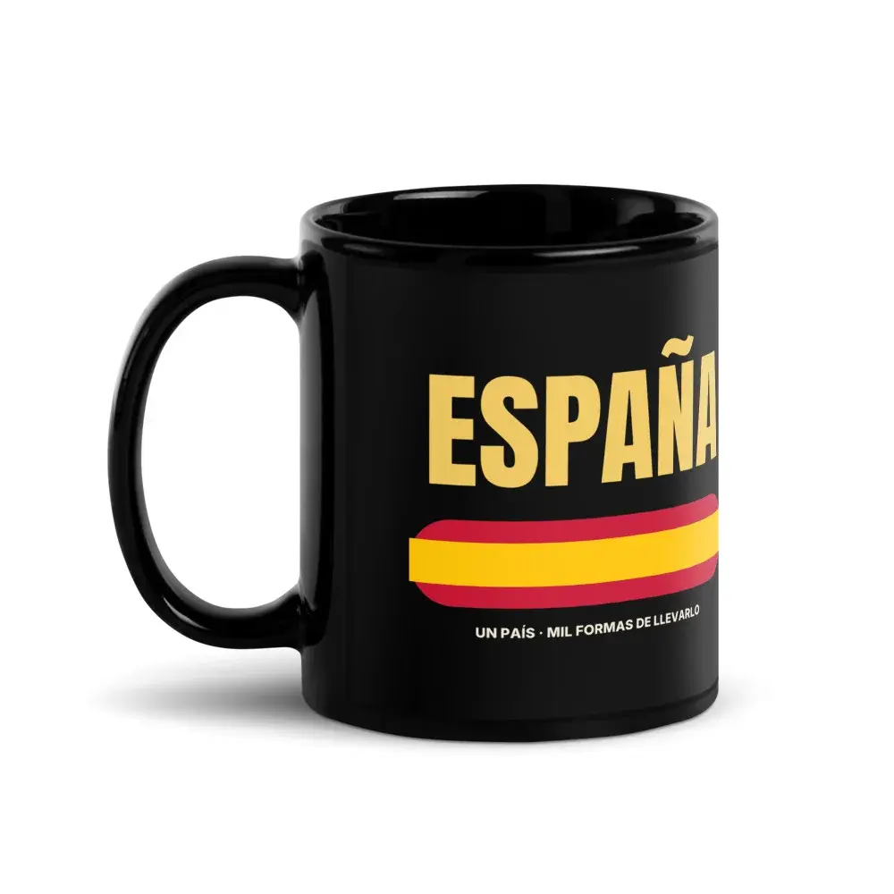 España Bandas — Taza — Black
