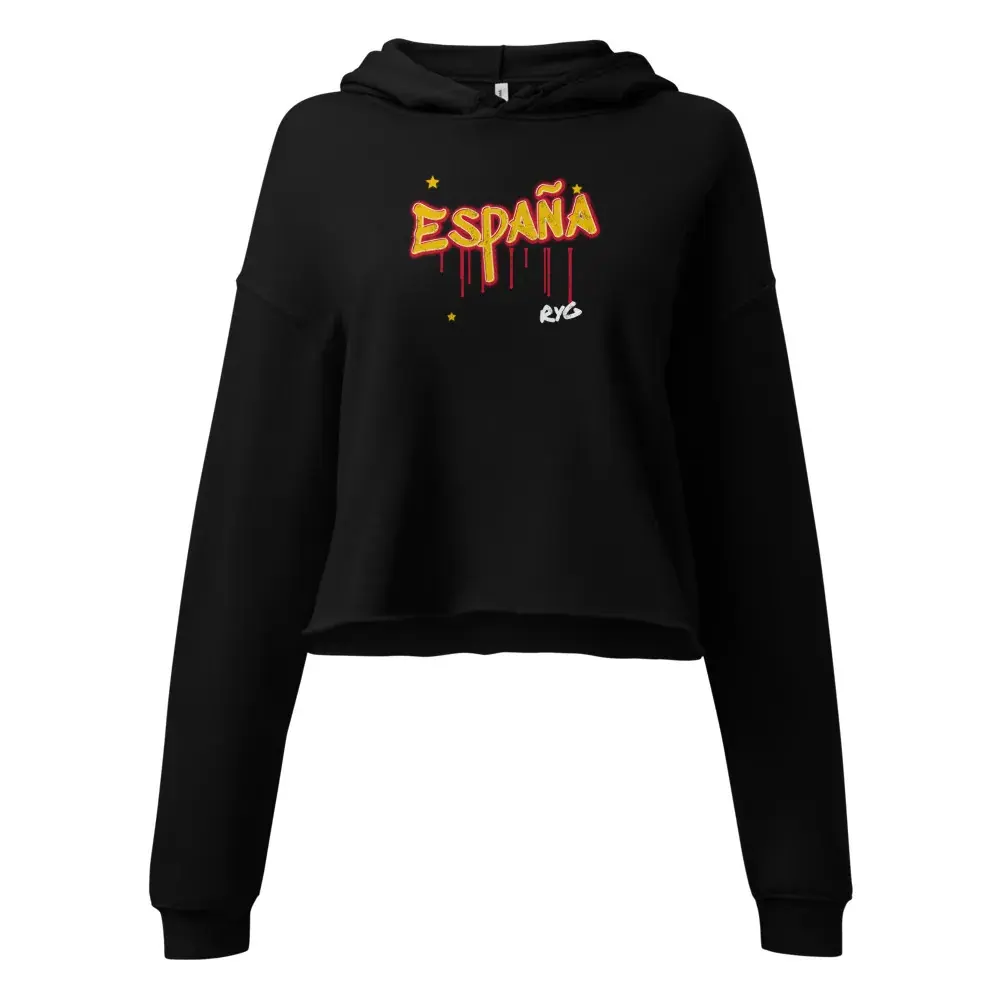 España en Spray — Sudadera corta de mujer