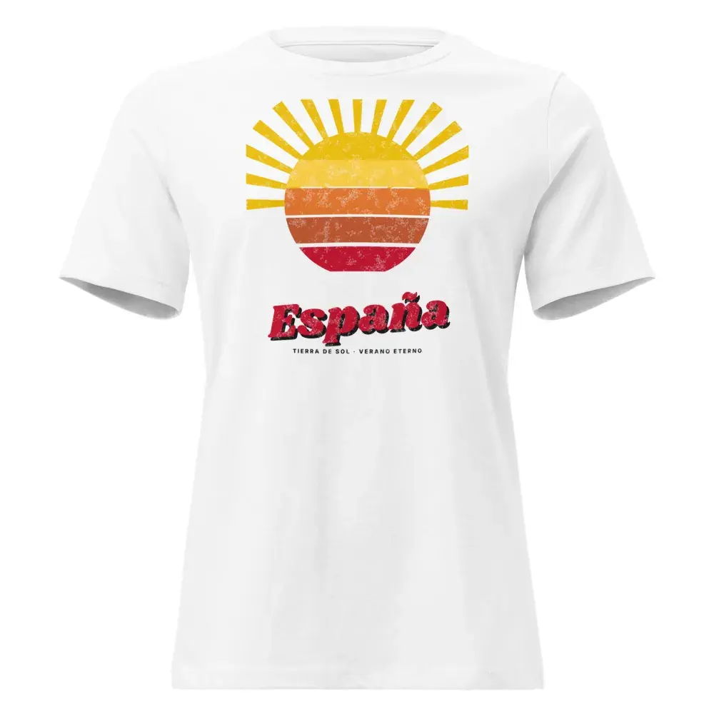 España · Postal — Camiseta de mujer