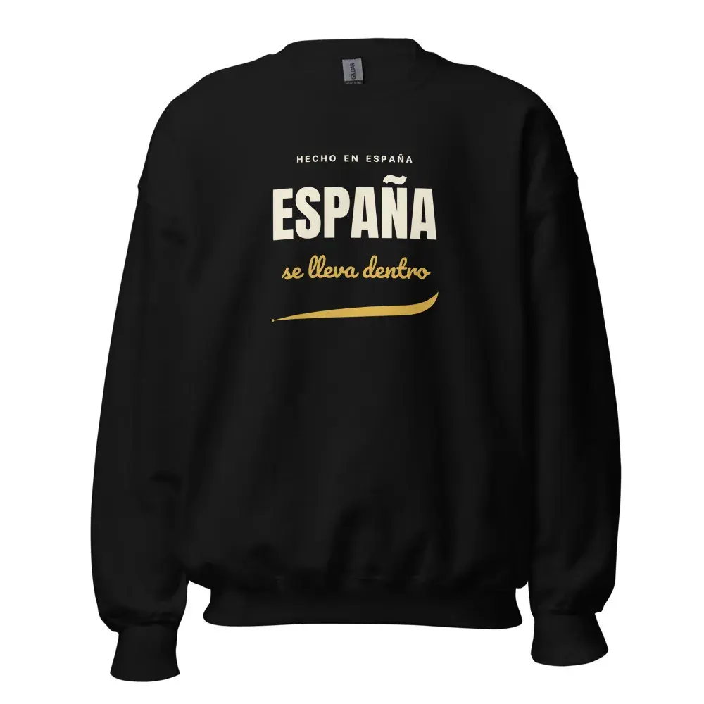 «España se lleva dentro» · Noche — Sudadera — Black
