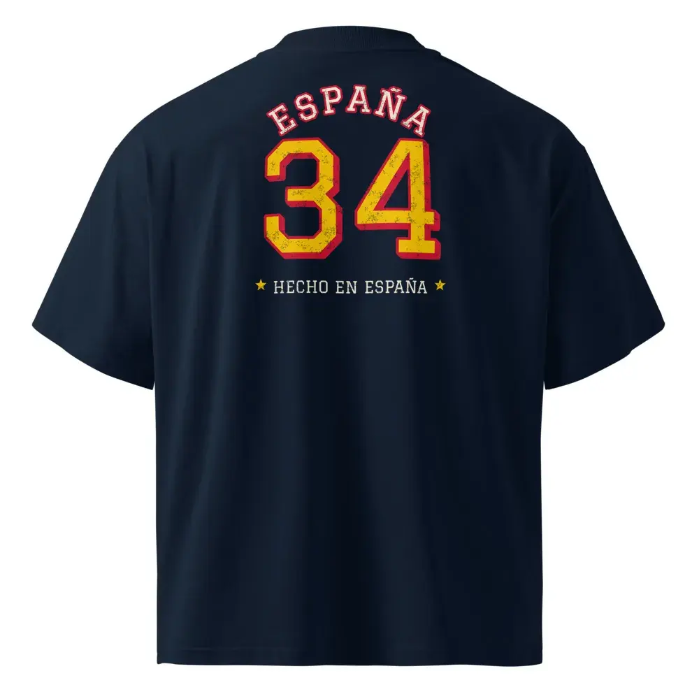 España Varsity — Camiseta oversize — French Navy