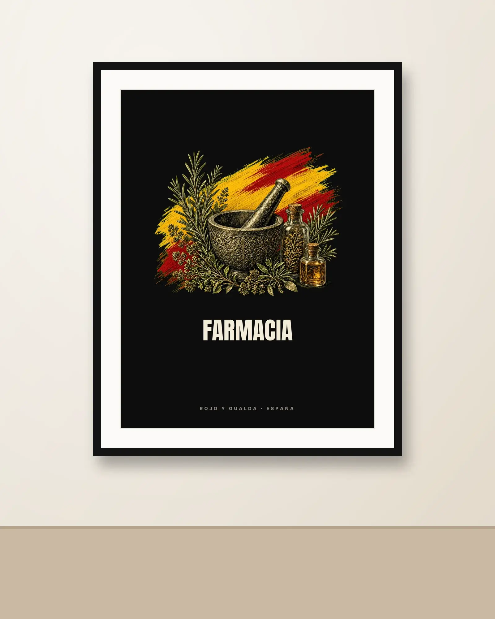 Farmacia · Arte — Póster — en la pared