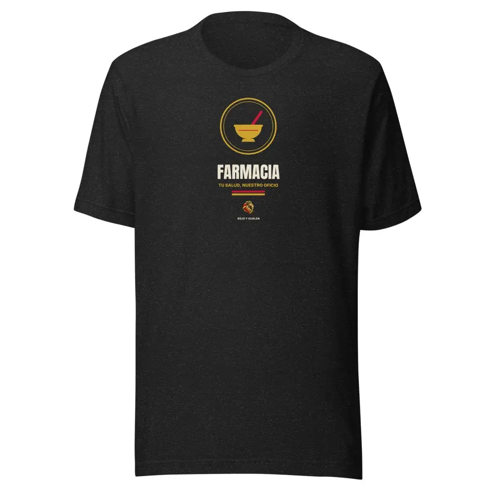 Farmacia — Camiseta — Black Heather