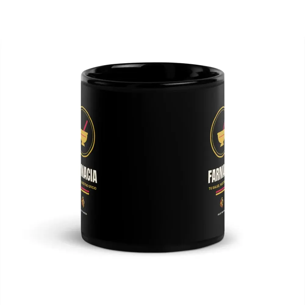 Farmacia — Taza — Black — Front