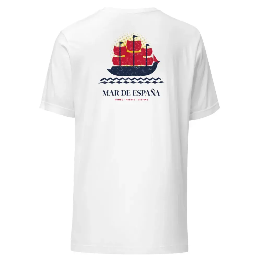 Galeón a la Espalda — Camiseta — White