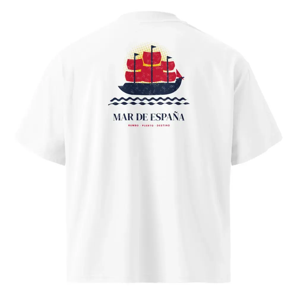 Galeón a la Espalda — Camiseta oversize