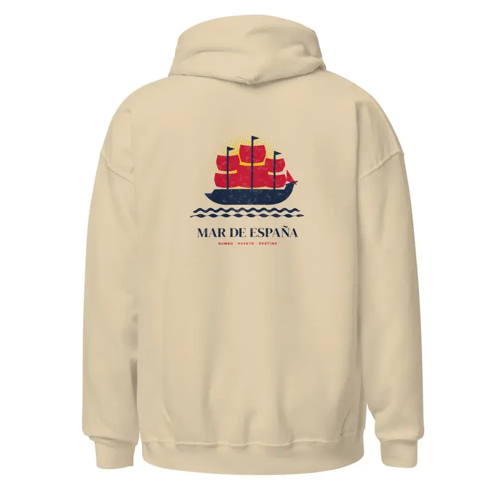 Galeón a la Espalda — Sudadera con capucha