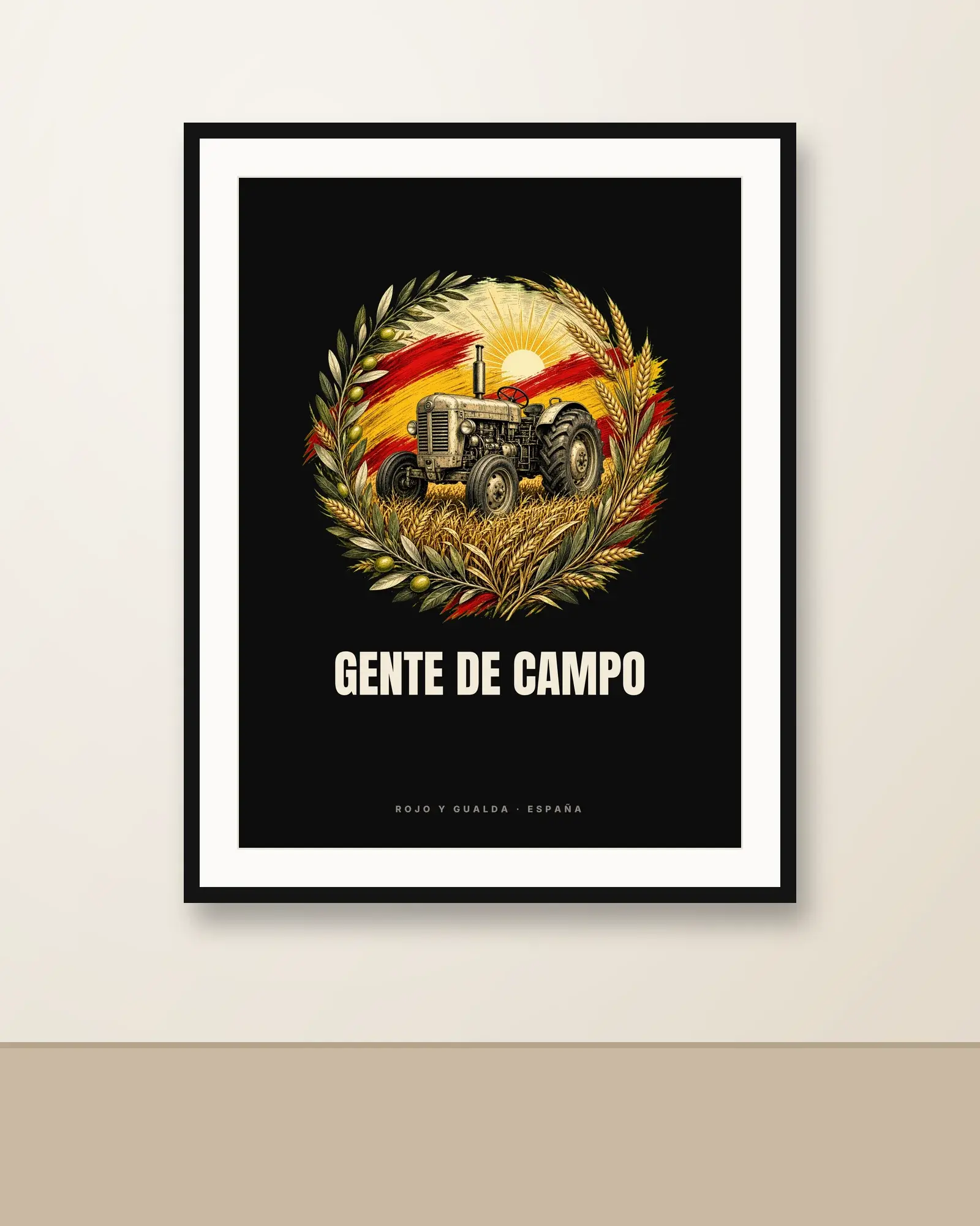 Gente de Campo · Arte — Póster — en la pared