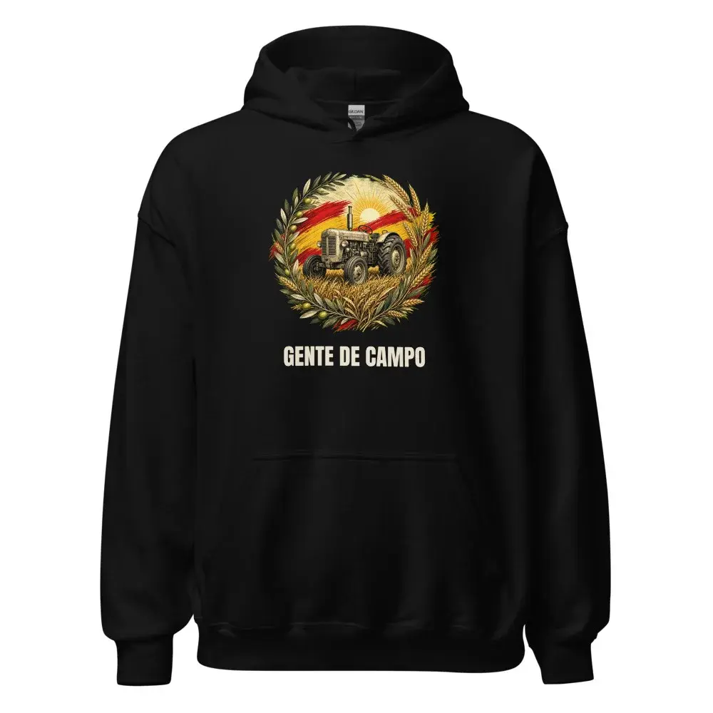 Gente de Campo · Arte — Sudadera con capucha — Black