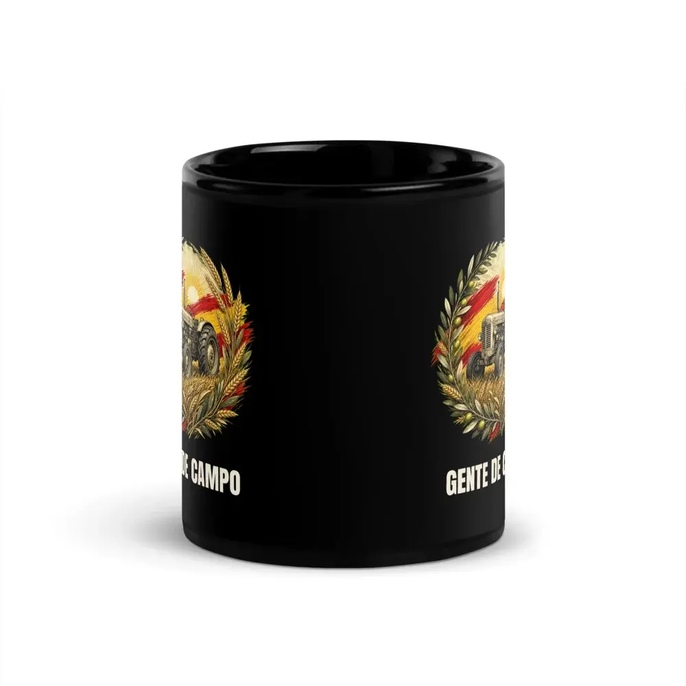 Gente de Campo · Arte — Taza — Black — Front