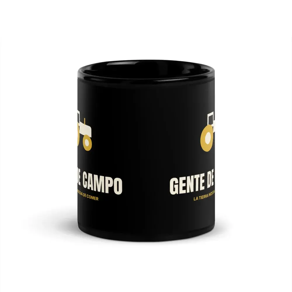 Gente de Campo Minimal — Taza — Black — Front