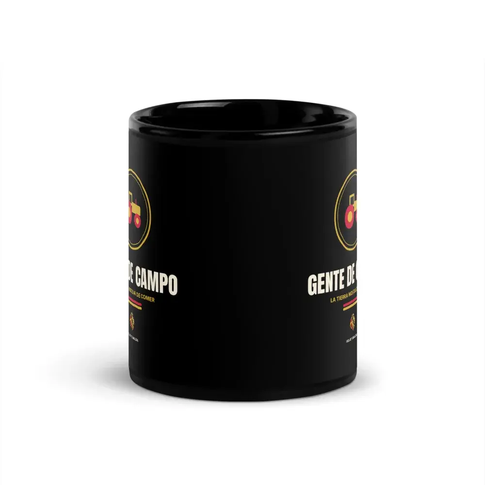 Gente de Campo — Taza — Black — Front