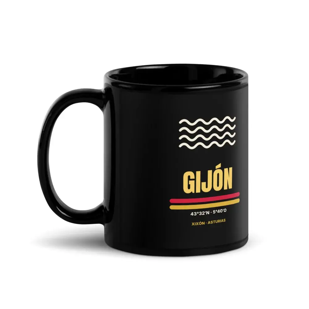 Gijón — Taza — Black