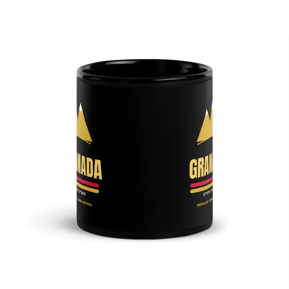 Granada — Taza — Black — Front