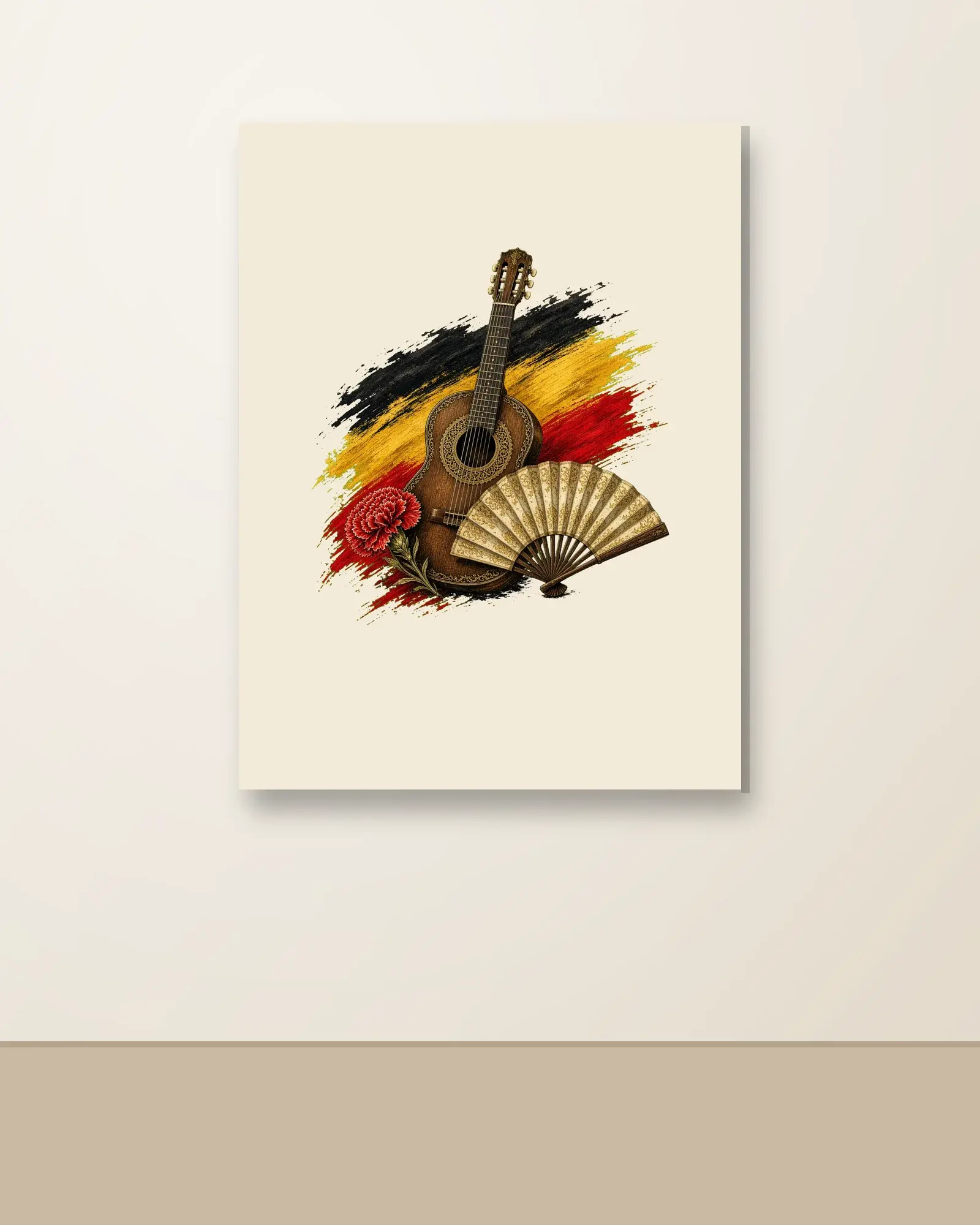 Guitarra Flamenca · Arte — Lienzo