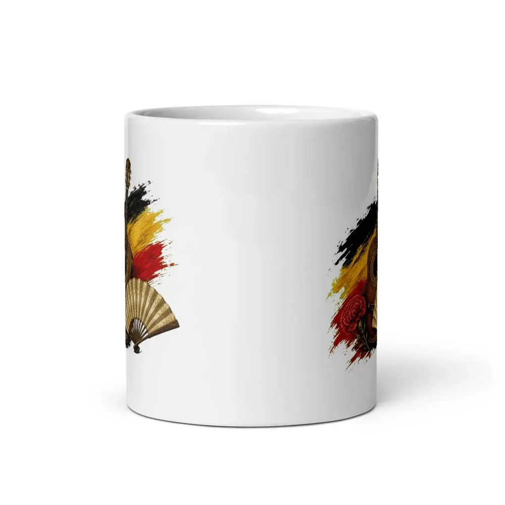 Guitarra Flamenca · Arte — Taza — White — Front view