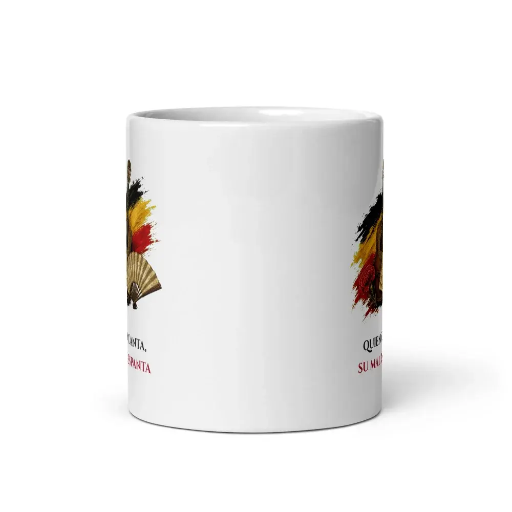 Guitarra Flamenca · Frase — Taza — White — Front view