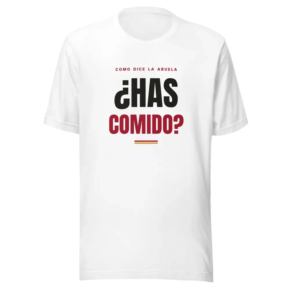 «¿Has comido?» — Camiseta — White