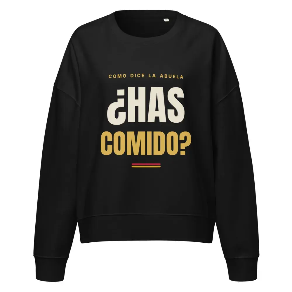 «¿Has comido?» · Noche — Sudadera de mujer
