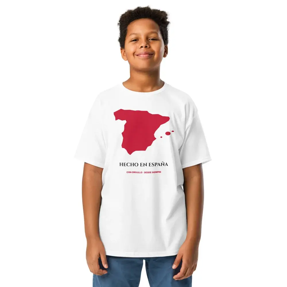 Hecho en España — Camiseta infantil — White
