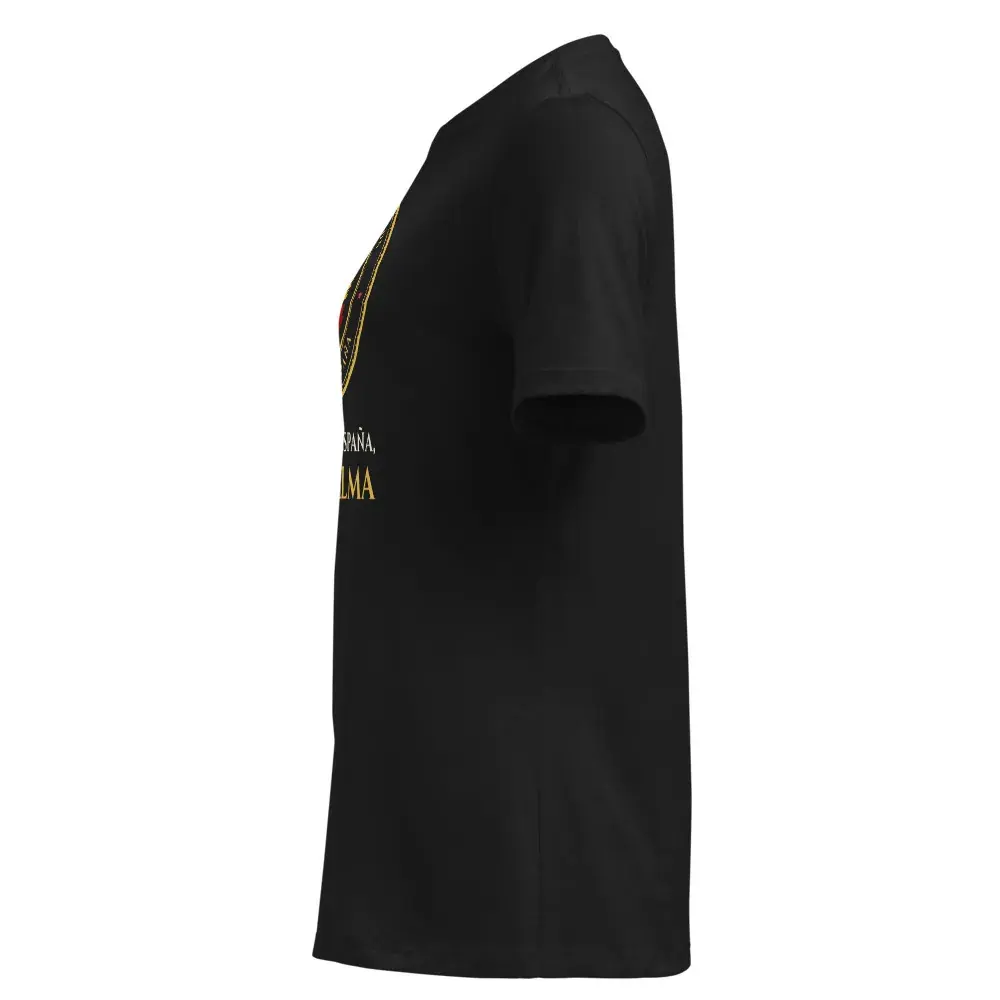 «Hecho en España, con alma» · Noche — Camiseta de mujer — Black — Left