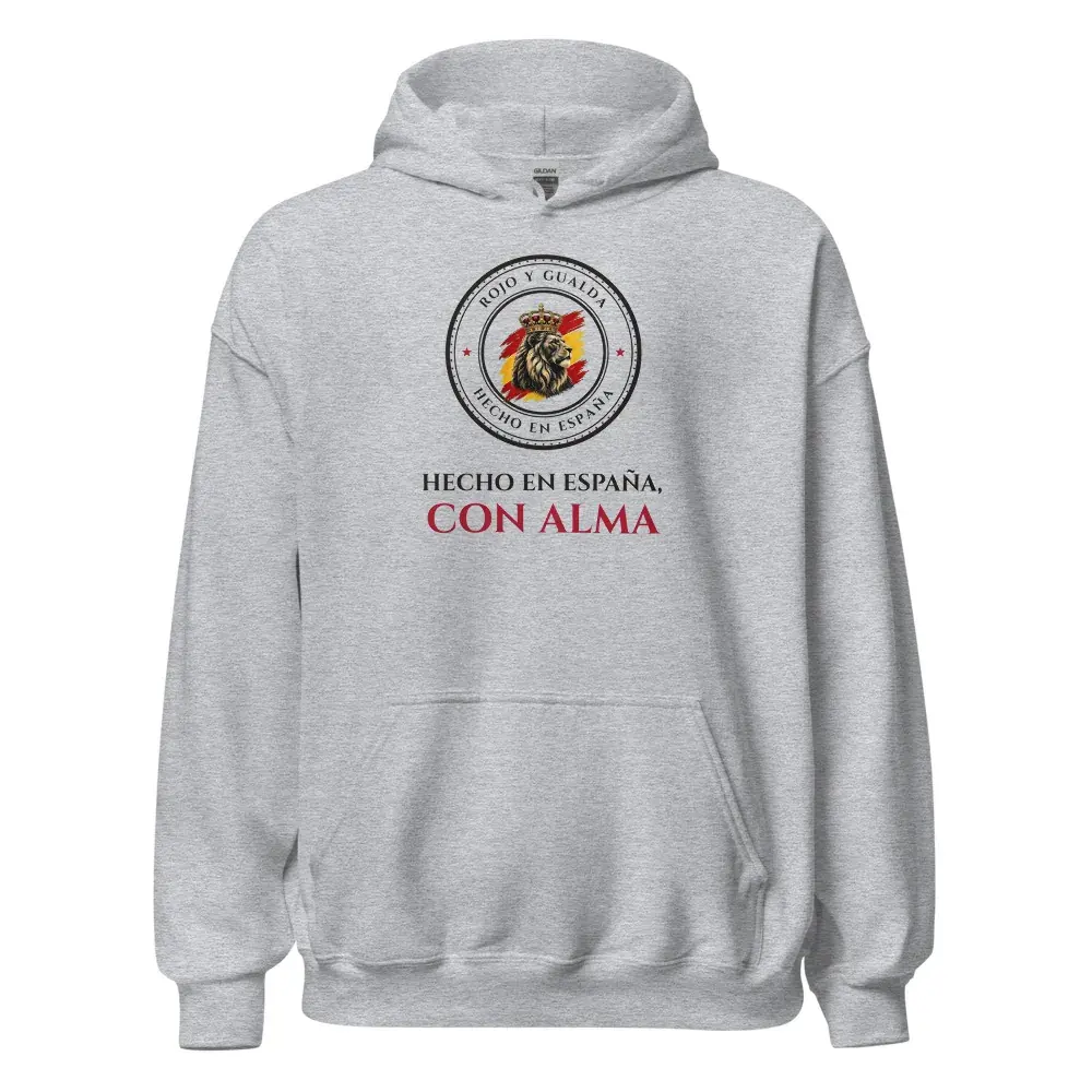 «Hecho en España, con alma» — Sudadera con capucha
