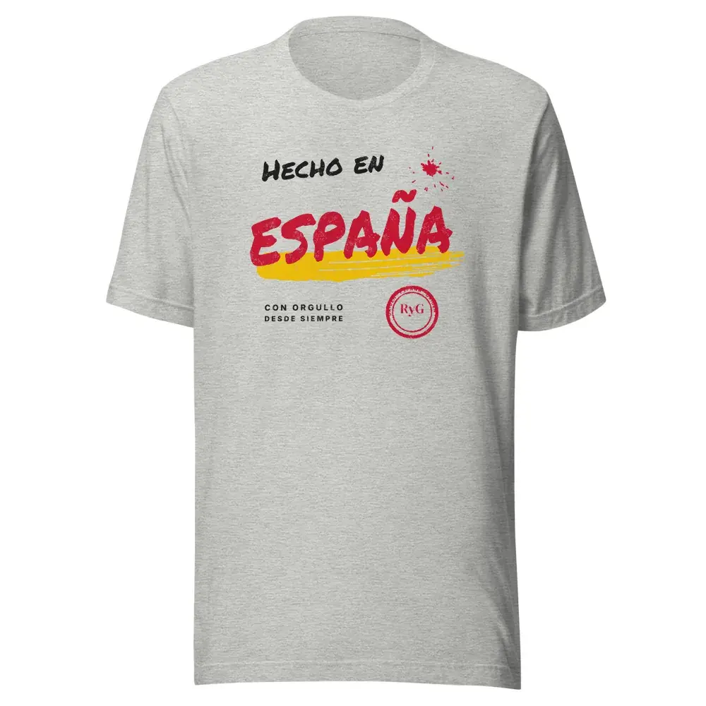 Hecho en España · Rotulado — Camiseta