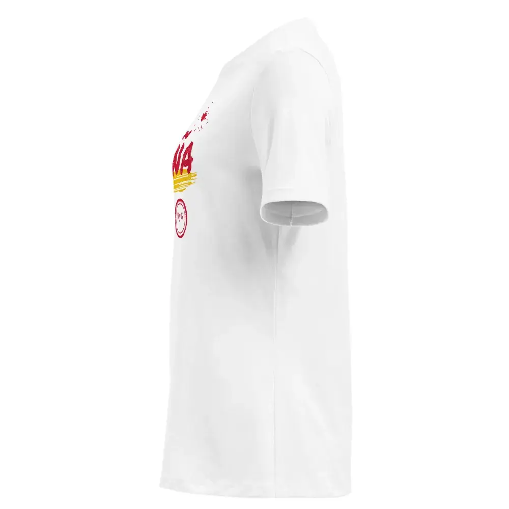 Hecho en España · Rotulado — Camiseta de mujer — White — Left