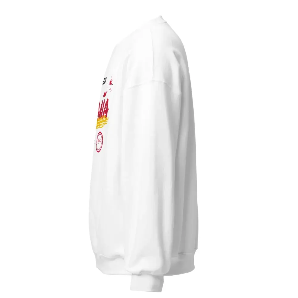Hecho en España · Rotulado — Sudadera — White — Left