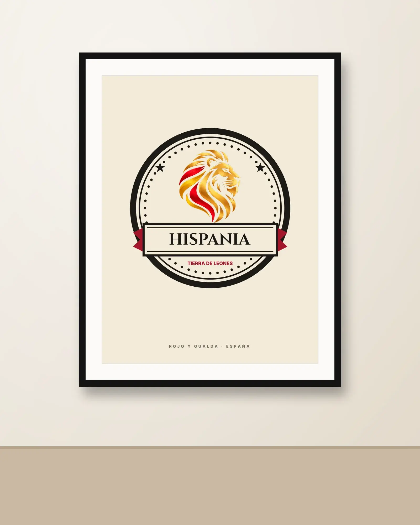 Hispania · Claro — Póster — en la pared