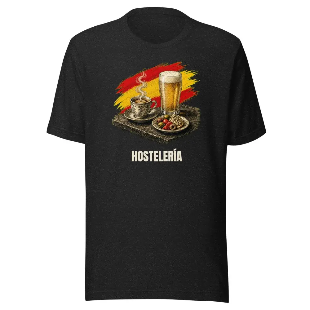 Hostelería · Arte — Camiseta — Black Heather