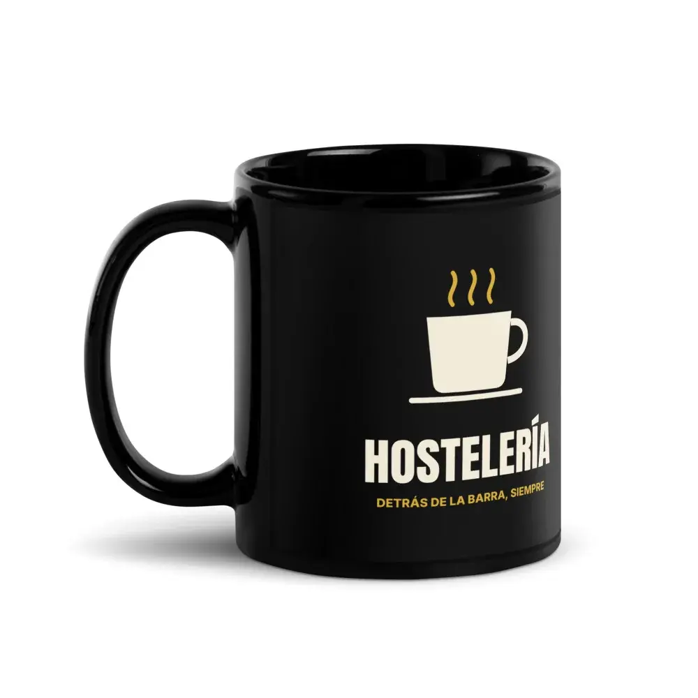 Hostelería Minimal — Taza — Black