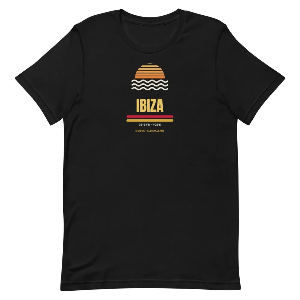 Ibiza — Camiseta — Black — Front