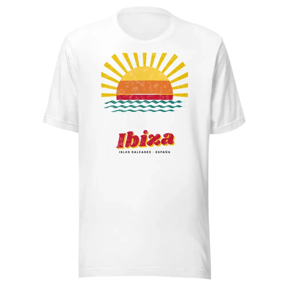 Ibiza · Postal — Camiseta — White