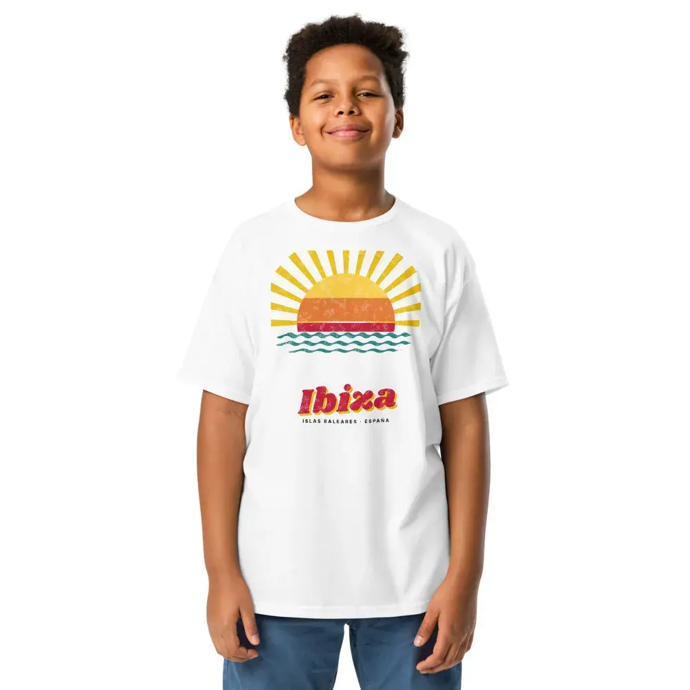 Ibiza · Postal — Camiseta infantil — White