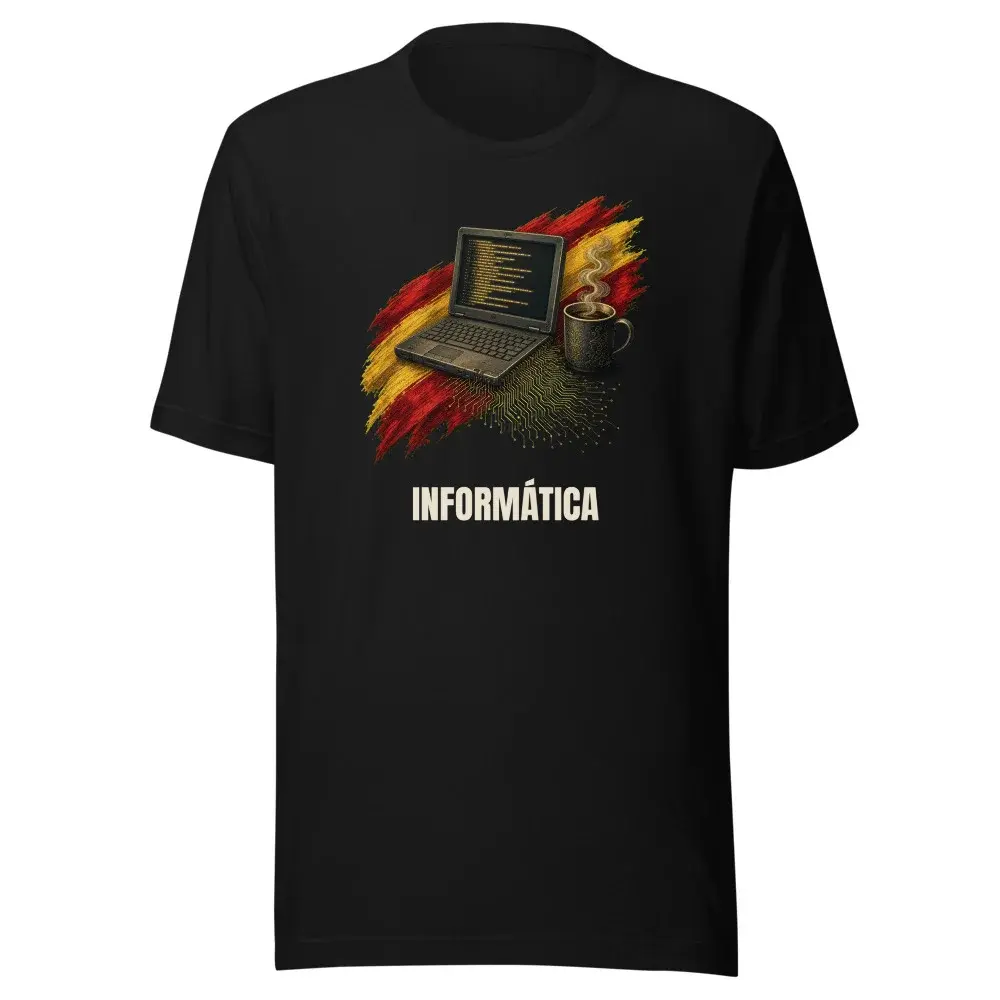 Informática · Arte — Camiseta — Black