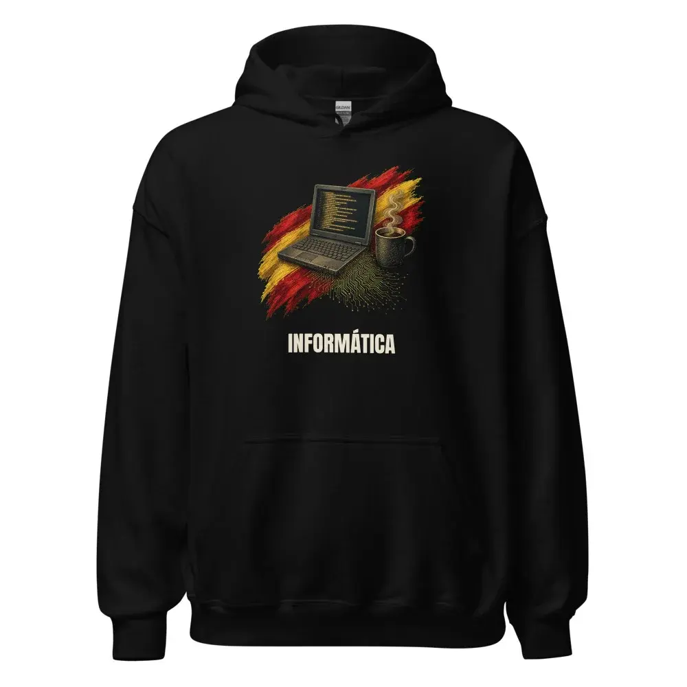 Informática · Arte — Sudadera con capucha
