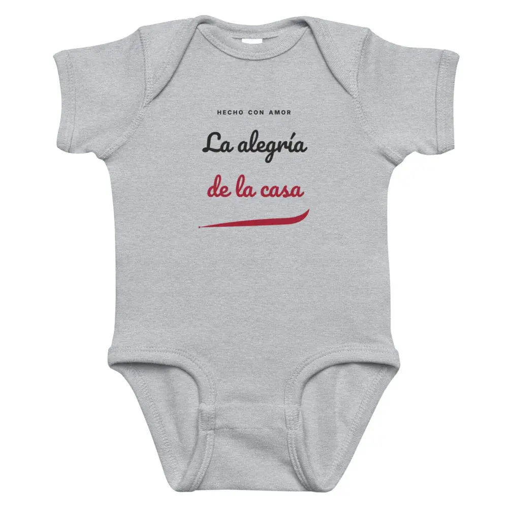 «La alegría de la casa» — Body de bebé