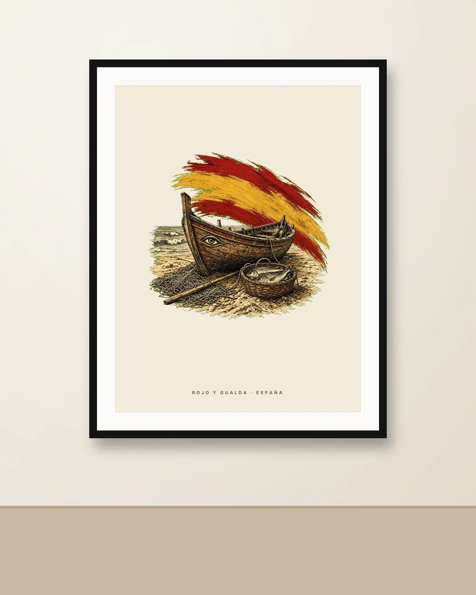 La Barca · Arte — Póster