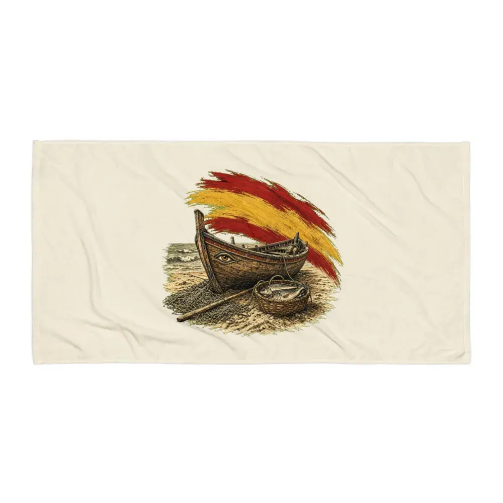 La Barca · Arte — Toalla de playa