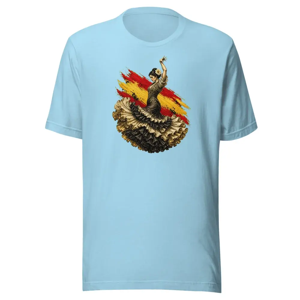 La Flamenca · Arte — Camiseta — Ocean Blue