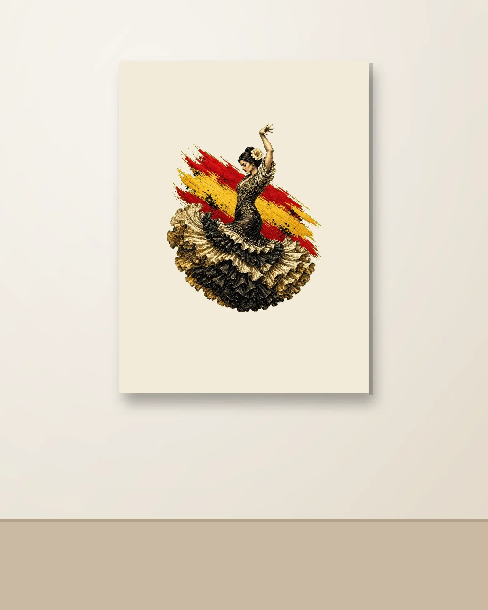 La Flamenca · Arte — Lienzo